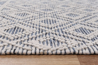 Vexa Deluxe Grey Wool Rug