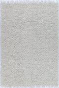 Lior Ivory Black Wool Rug