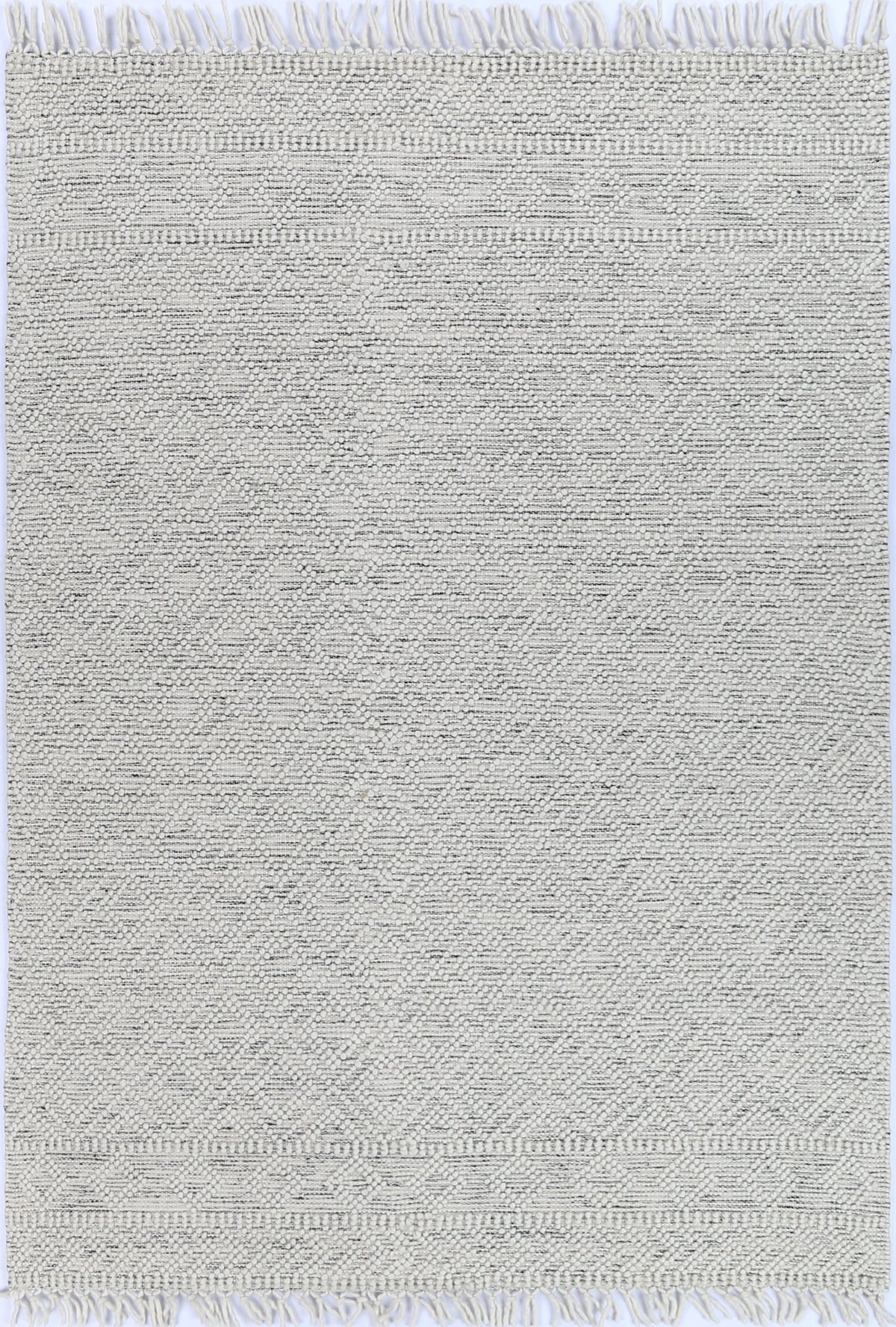 Lior Ivory Black Wool Rug