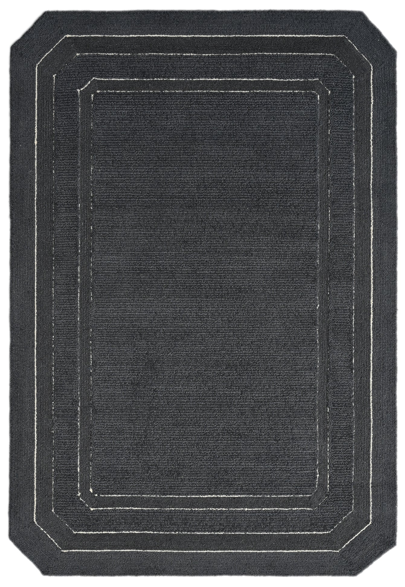 Spectrum Navy Wool Rug