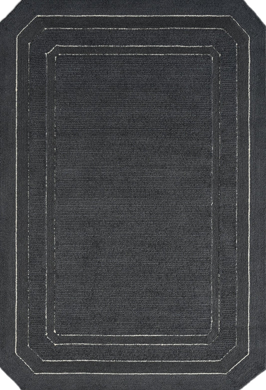 Spectrum Navy Wool Rug