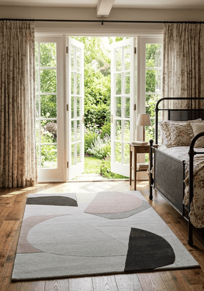 Mehari Beige & Multi Wool Rug