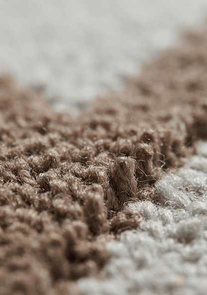 Mehari Ivory & Gold Wool Rug