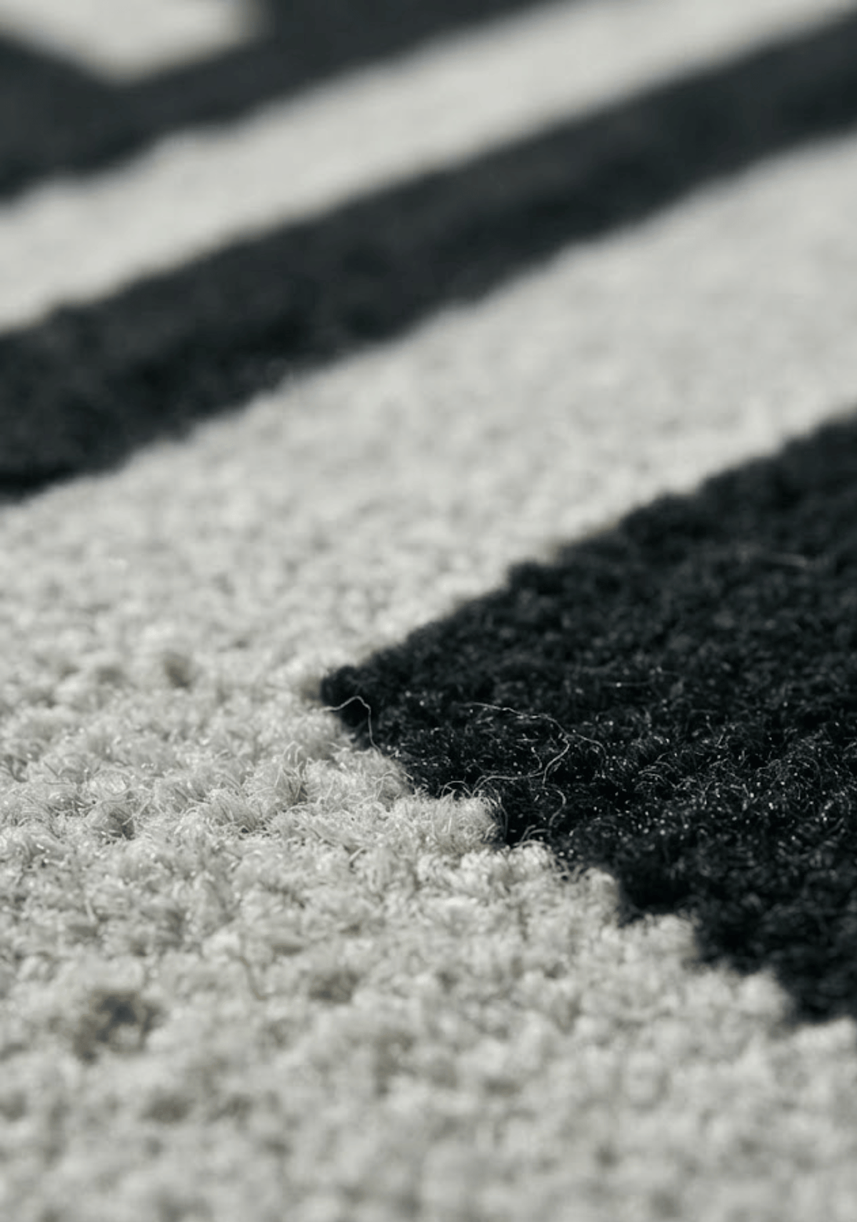 Mehari Ivory & Green Wool Rug