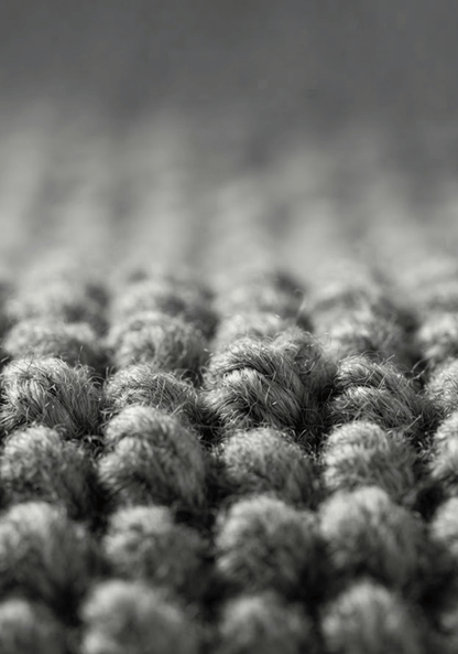 Palmero Grey Wool Rug