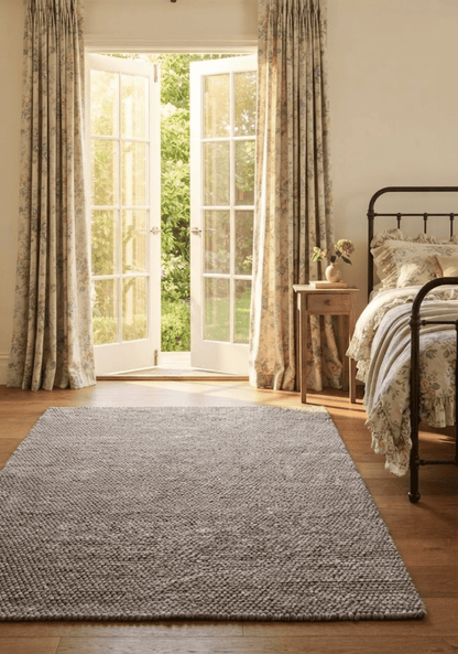 Pebble Brown Wool Rug