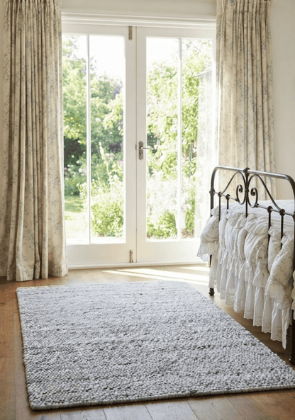 Pebble Grey Wool Rug