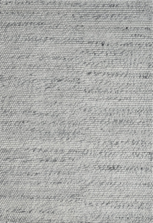 Pebble Grey Wool Rug