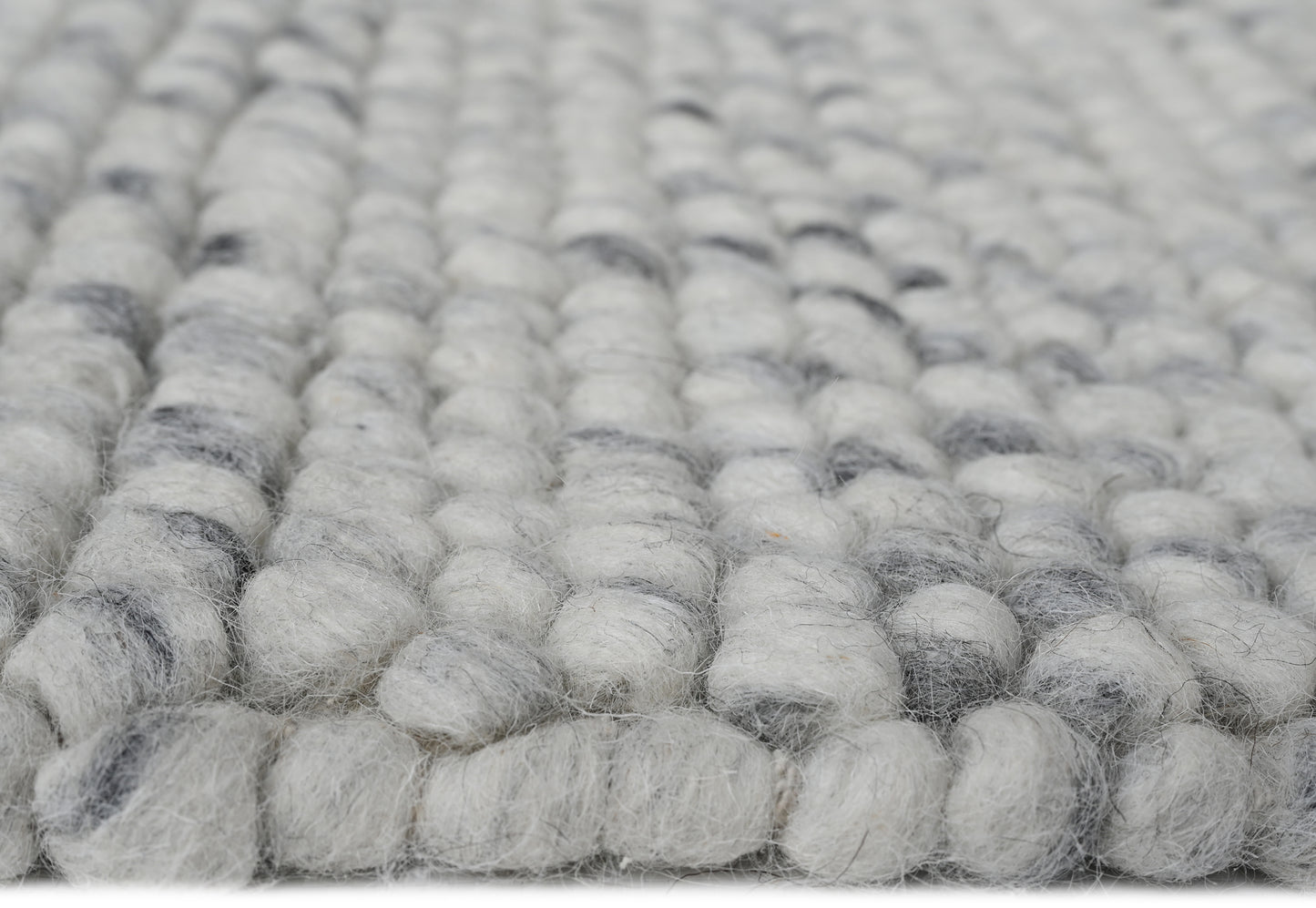 Pebble Grey Wool Rug