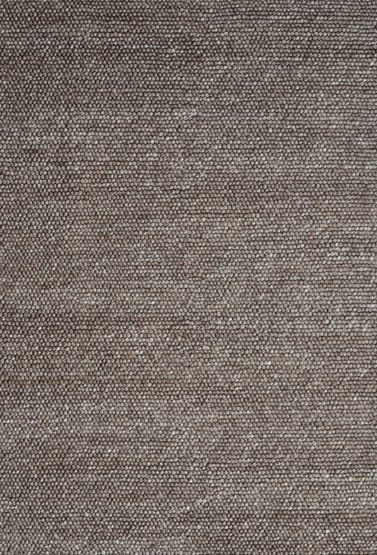 Pebble Brown Wool Rug