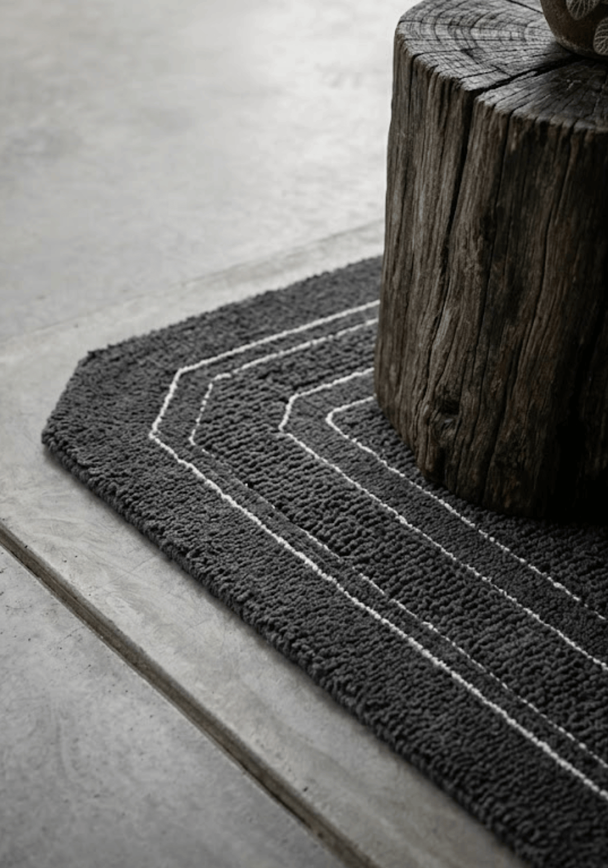 Spectrum Navy Wool Rug