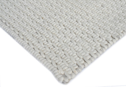 Basket Ivory Wool Rug