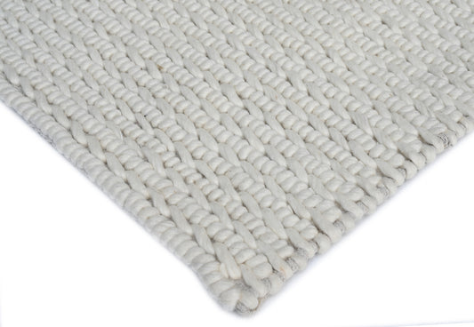 Basket Ivory Wool Rug