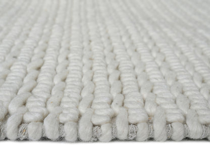 Basket Ivory Wool Rug