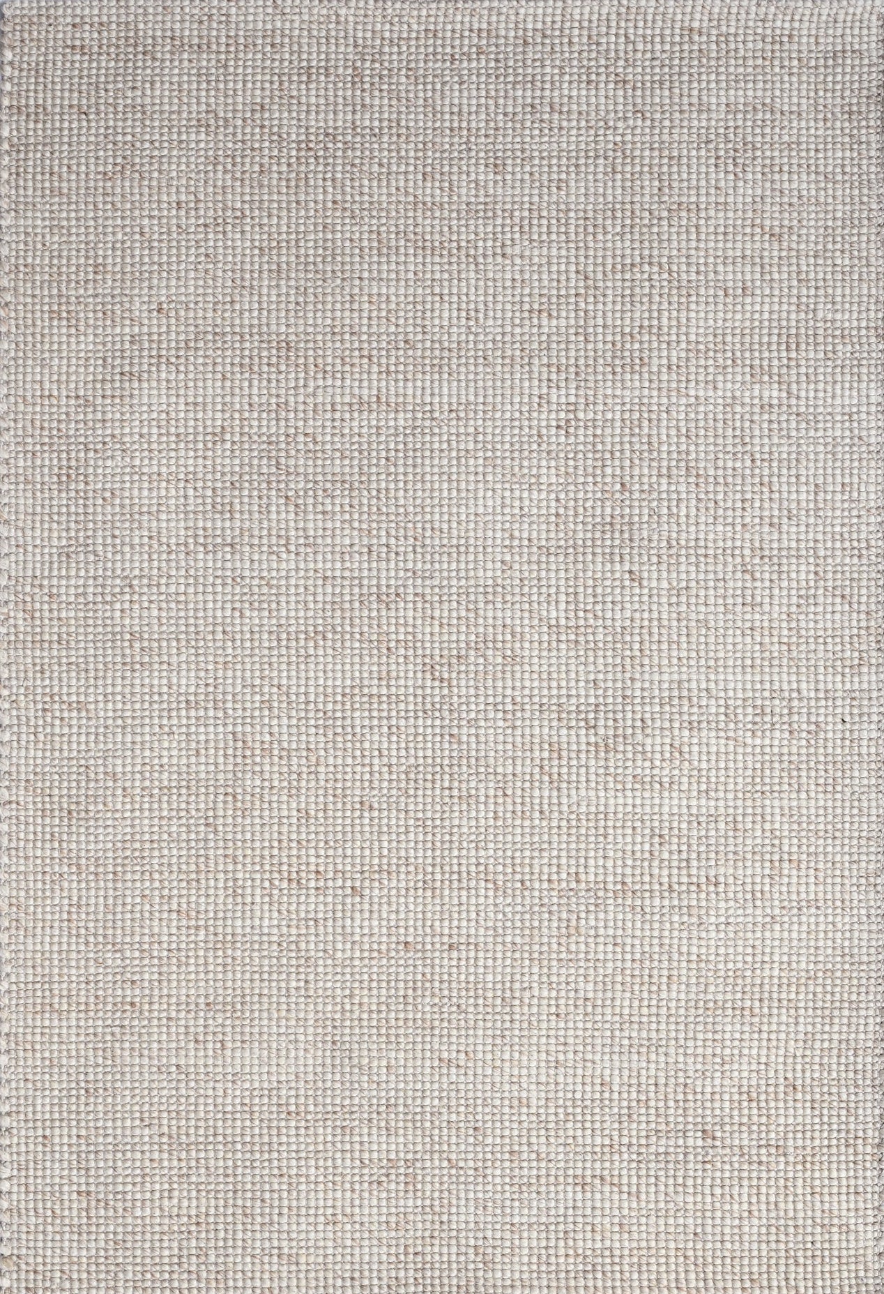 Platinum Ivory Brown Wool Rug