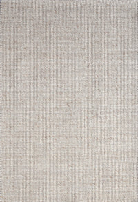 Platinum Ivory Brown Wool Rug