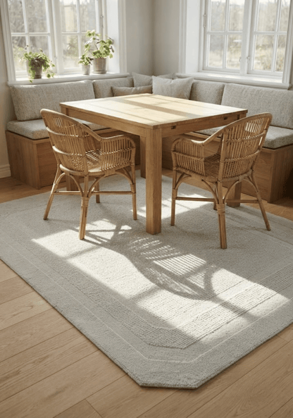 Spectrum Beige Wool Rug