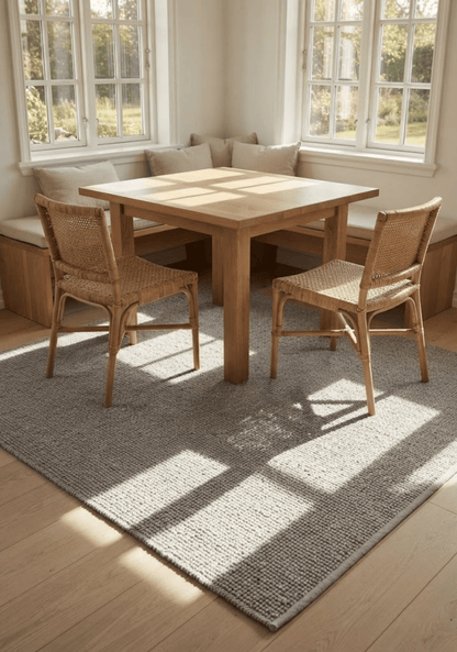 Palmero Grey Wool Rug