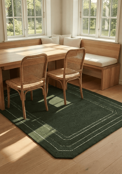 Spectrum Moss Wool Rug