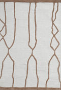Mehari Ivory & Gold Wool Rug