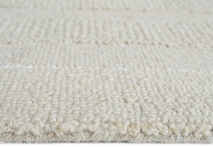 Spectrum Beige Wool Rug