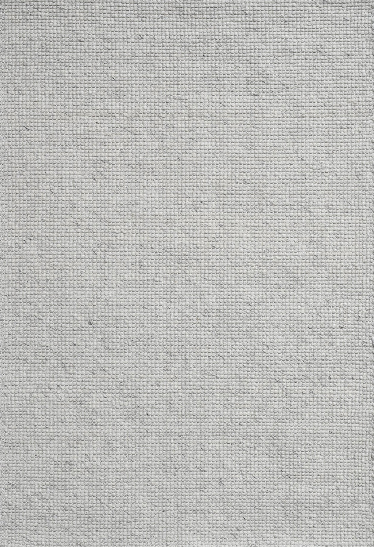 Platinum Silver Wool Rug