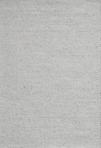 Platinum Silver Wool Rug