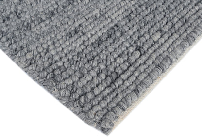 Pebble Ash Wool Rug