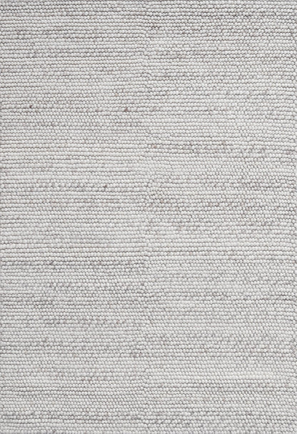 Pebble Ivory Wool Rug