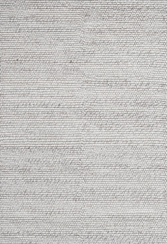 Pebble Ivory Wool Rug