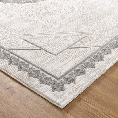 Adore Ivory Grey Rug