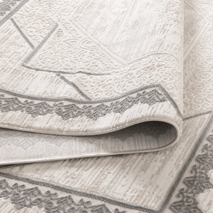 Adore Ivory Grey Rug
