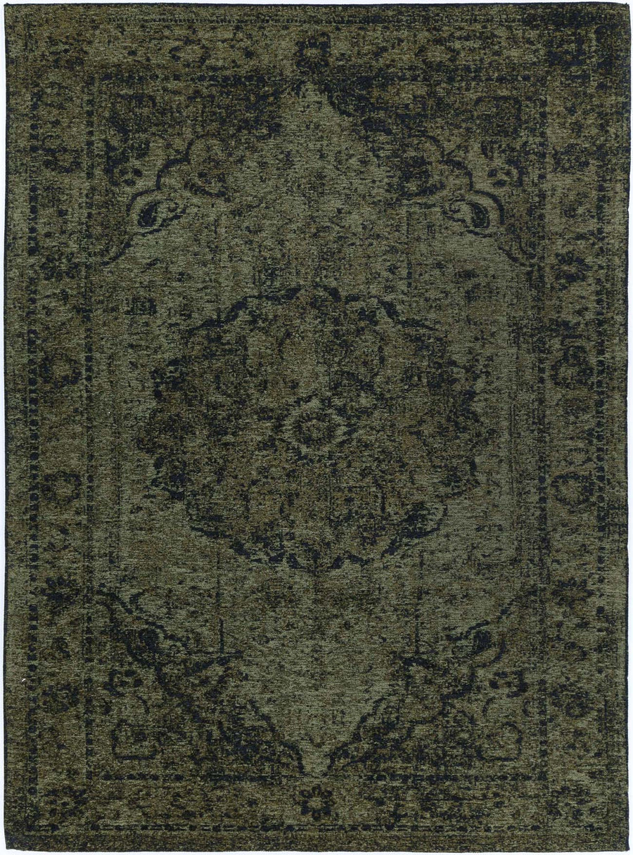 Zorin Olive Round Rug