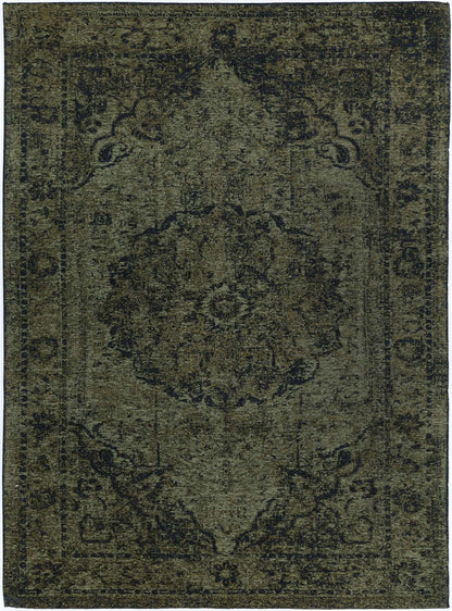 Zorin Olive Round Rug