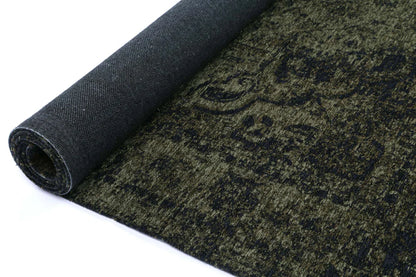 Zorin Olive Round Rug