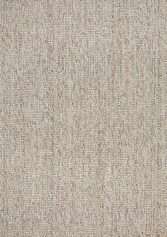 Norvelle Grey Wool & Jute Rug