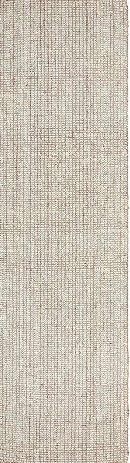 Norvelle Natural Wool & Jute Runner Rug