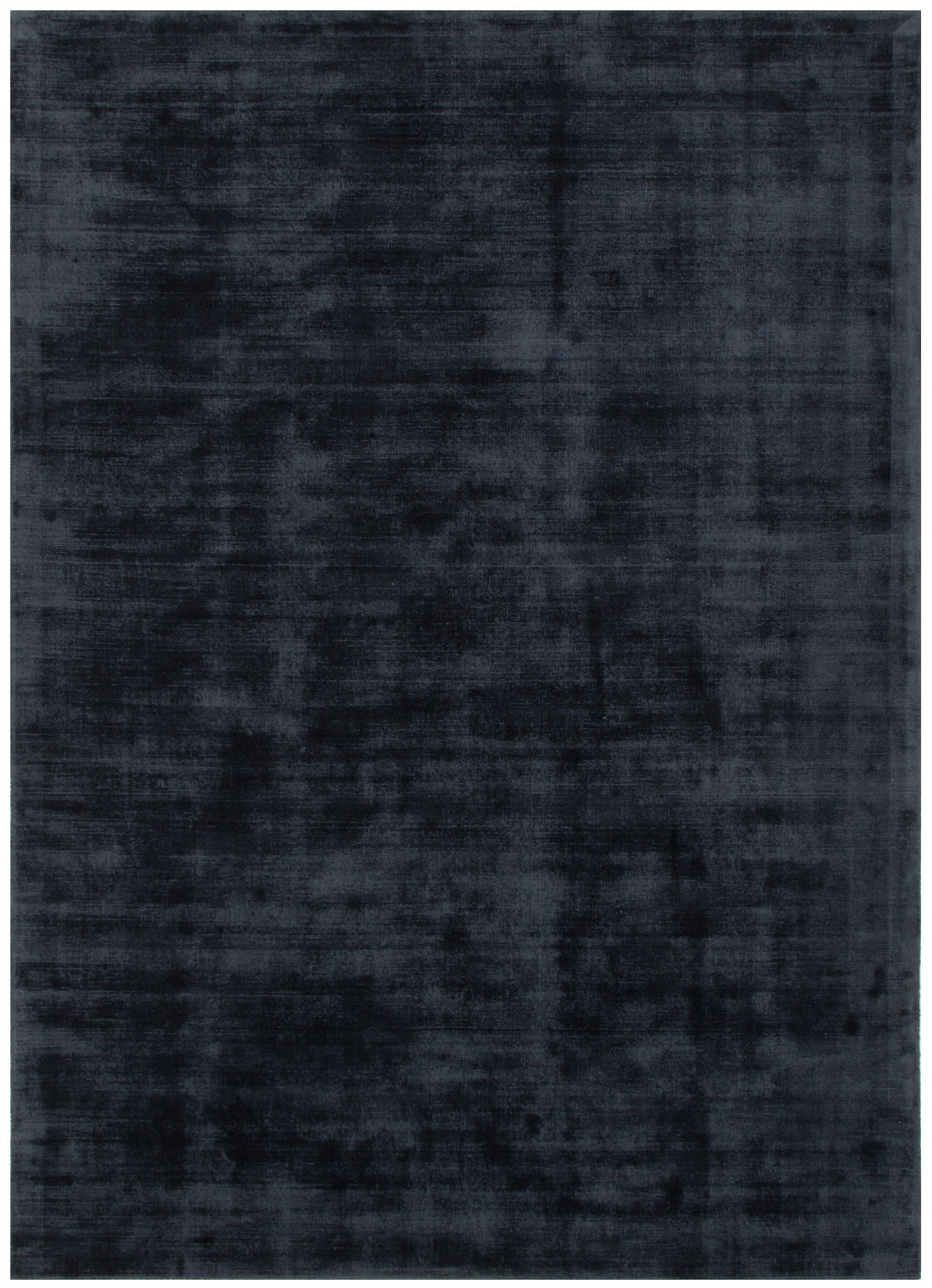 Rivareno Modern Black Rug ‚Äö√Ñ√Æ viscose rug, soft sheen, subtle, Haus & Harbour