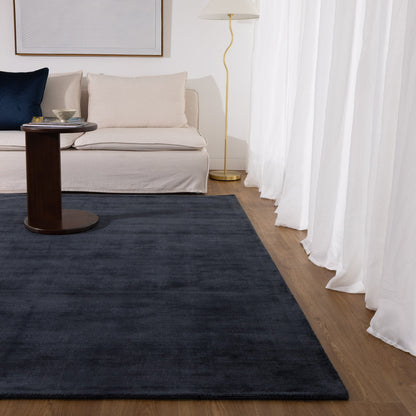 Rivareno Modern Black Rug