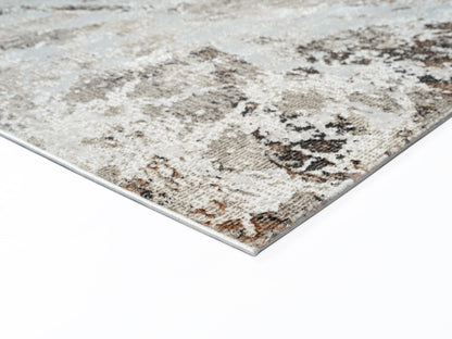Avalon Brown Splash Rug