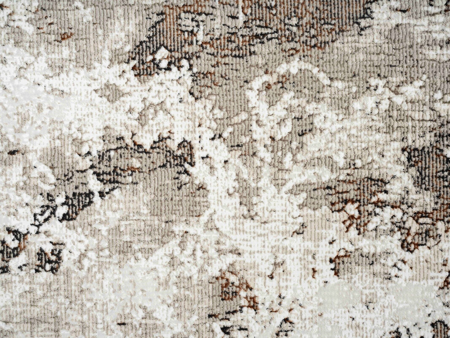 Avalon Brown Splash Rug