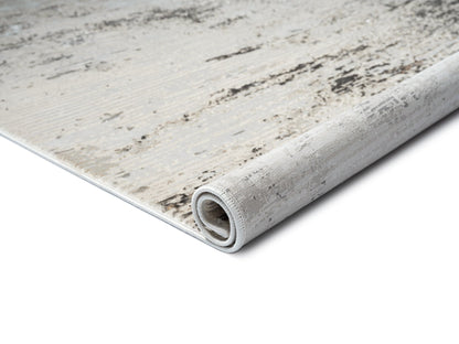 Avalon Ivory Abstract Rug