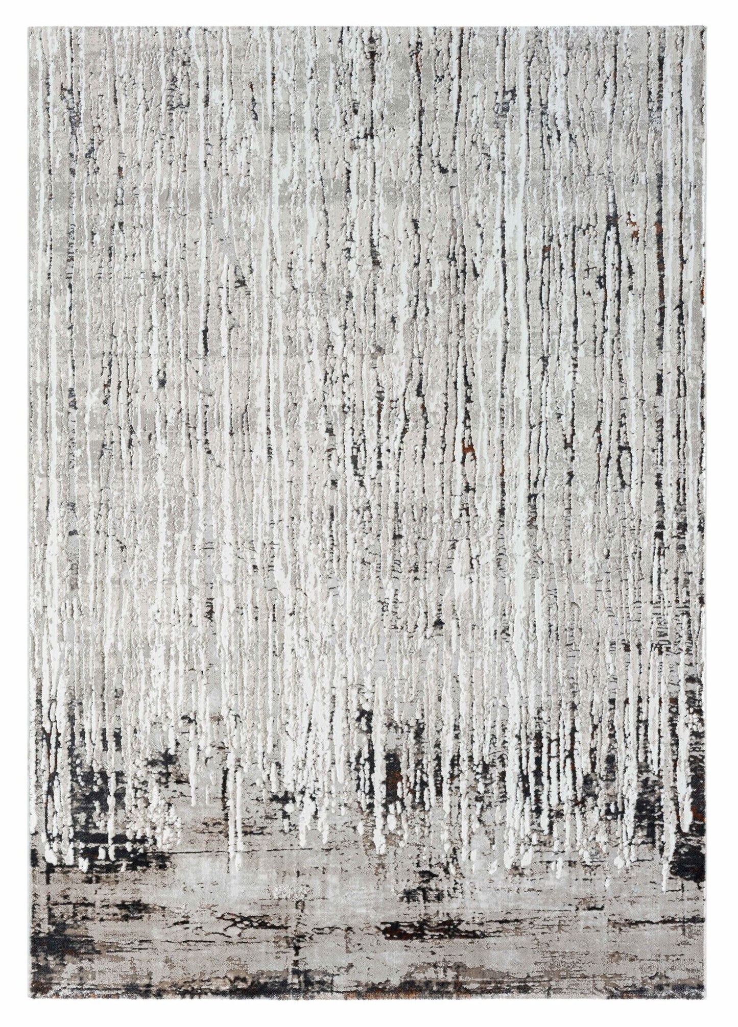 Avalon Modern Silver Rug