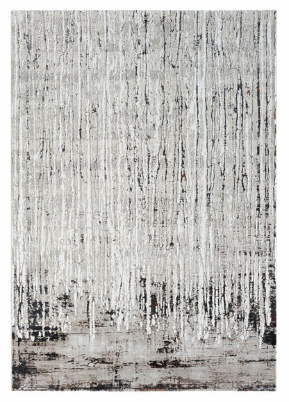 Avalon Modern Silver Rug