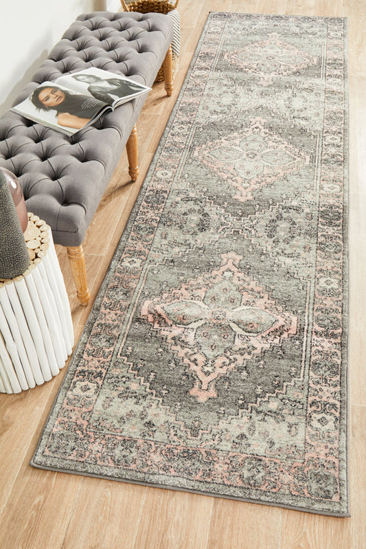Linea Ash Multicolor Runner Rug