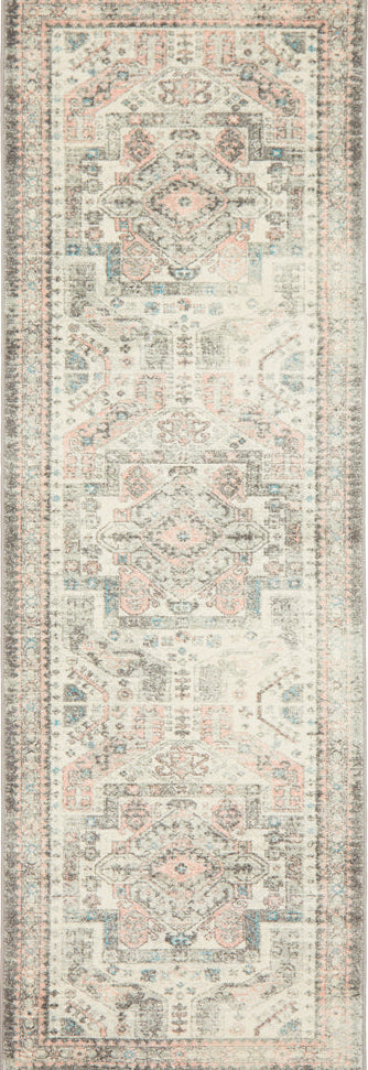 Linea Silver Multicolor Runner Rug