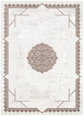 Adore Ivory Brown Rug