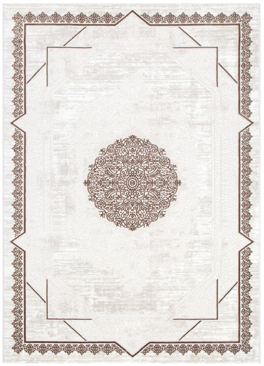 Adore Ivory Brown Rug ‚Äö√Ñ√Æ polypropylene rug, soft neutral, Haus & Harbour