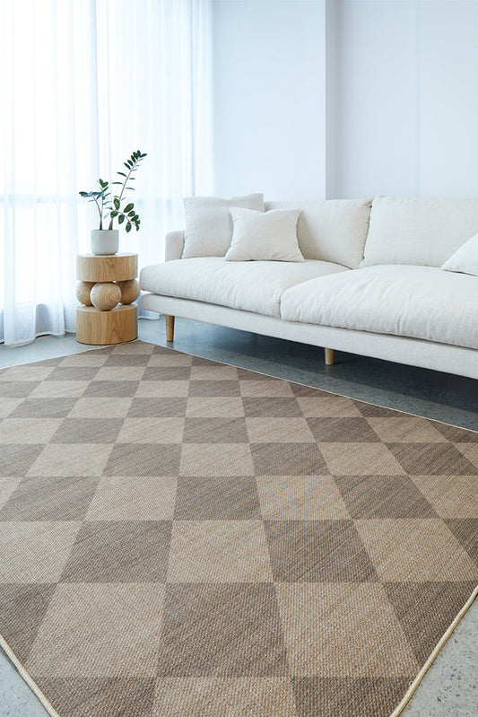 Aestiva Chalk Natural Washable Rug