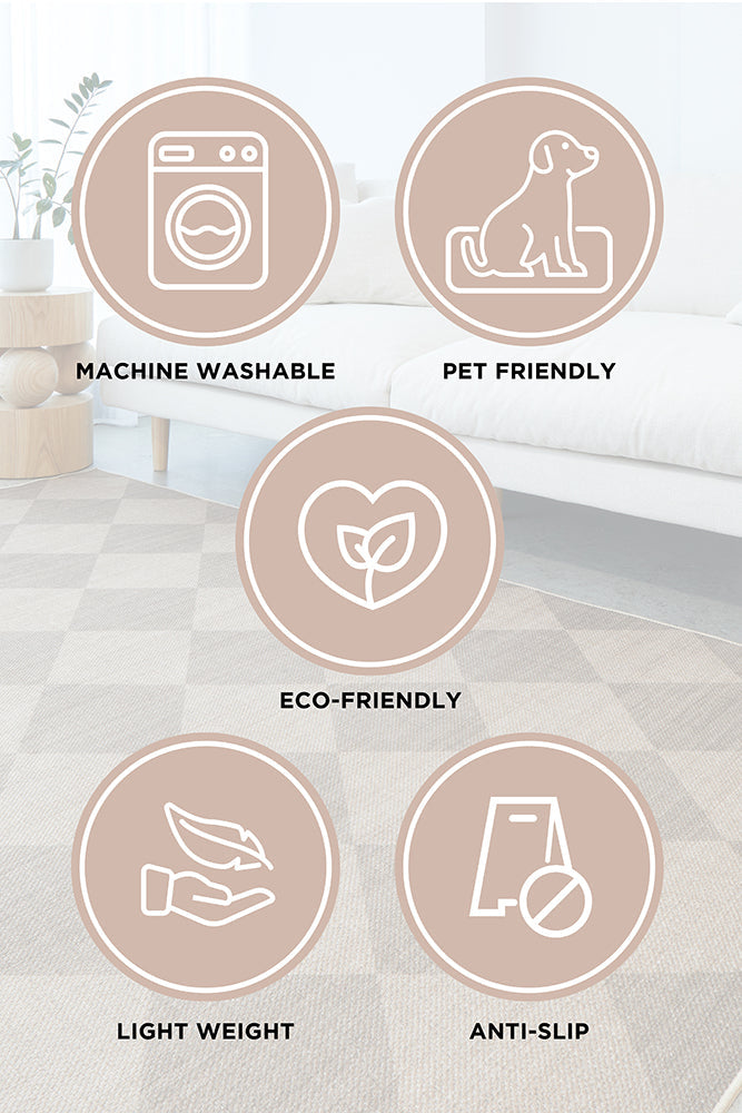 Aestiva Natural Washable Rug